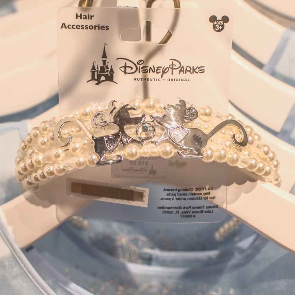 Major iso cinderella pearl headband